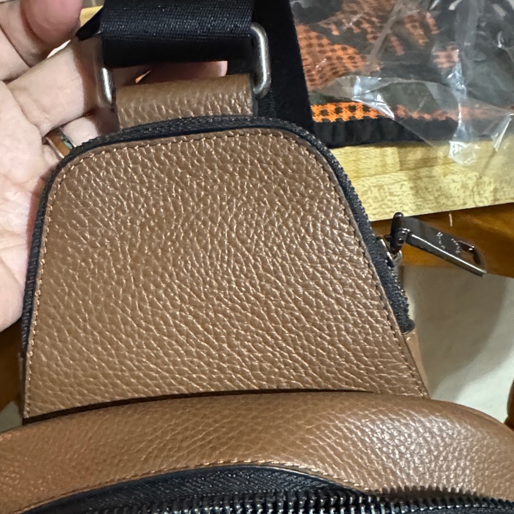 Coach Tan Men's Belt Bag - Picture 2 of 6